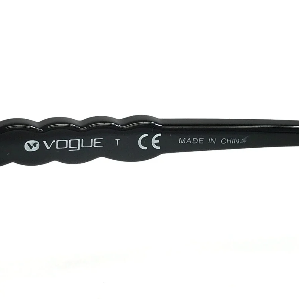 Vogue Eyeglasses Frames VO2915-S W44/11 Shiny Black Cat Eye Full Rim 53-19-145